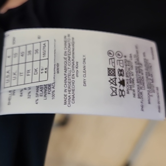 NWT Brooks Brothers Navy Jackie-O Style Dress Size 4 - Picture 6 of 9